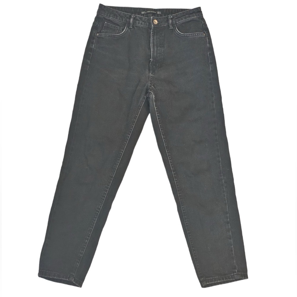 Zara Jeans Trafaluc Denim Makers solid faded black cotton blend Jeans